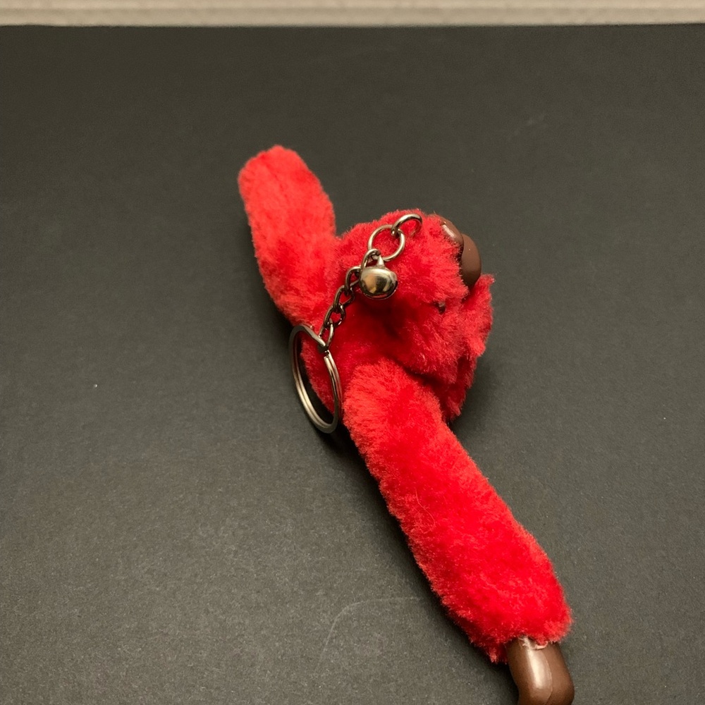 Red Monkey Keychain - Picture 2 of 3